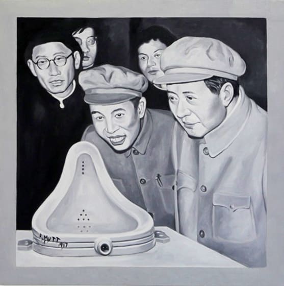 Gabriele Di Matteo AFTER SHI XINNING , 2009 Oil on canvas 100 x 100 cm