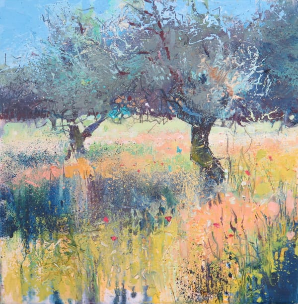 Maureen Davies, OLIVES IN EARLY SUMMER