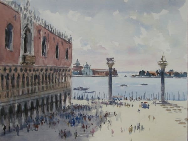 Dennis Page, THE PIAZZETTA, VENICE