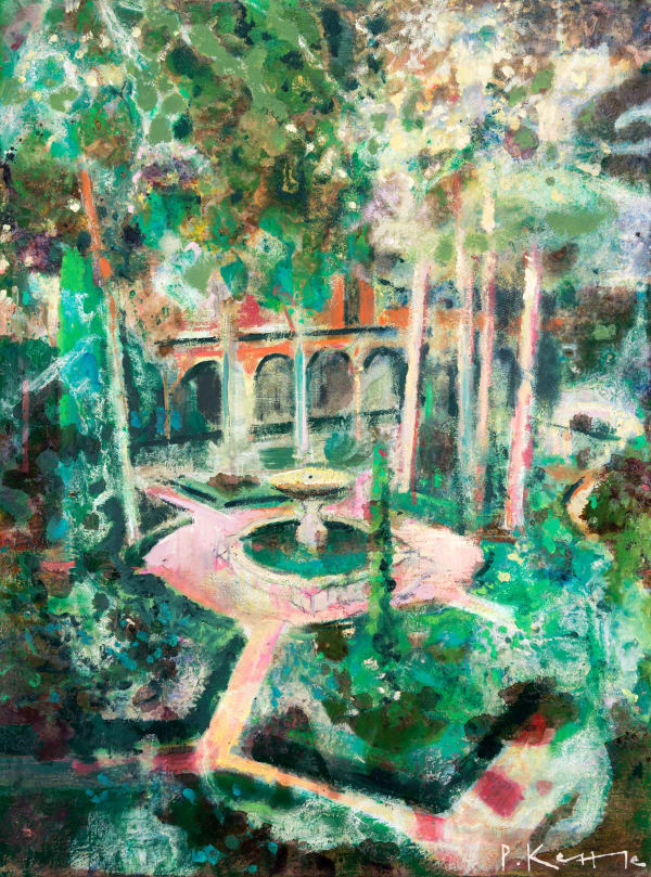 Peter Kettle, LINDARAJA FOUNTAIN, ALHAMBRA GARDENS