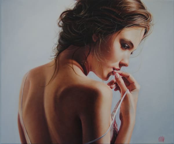 Trudy Good SILK 1 Oil on canvas 19 3/4 x 23 5/8 in 50 x 60 cm