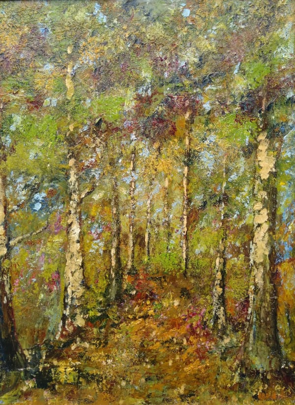 David Walsh, PATH THROUGH AUTUMN BEECH TREES