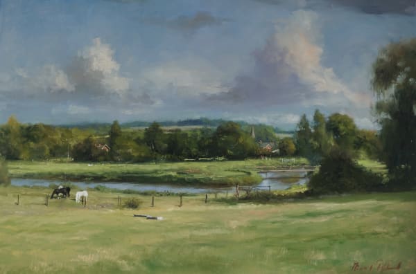 Michael Alford, STOCKBRIDGE LATE SUMMER