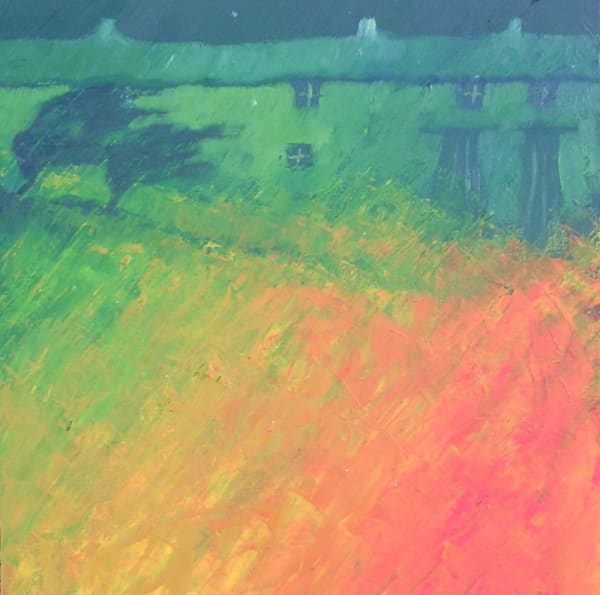 John Piper, WINTER FARM