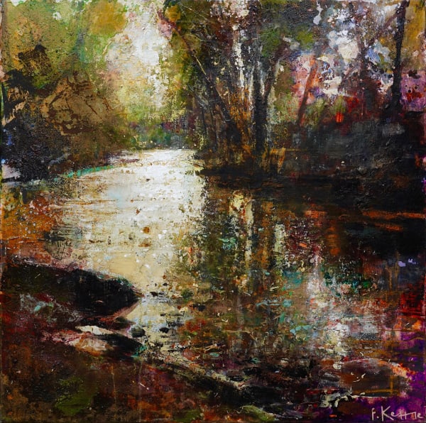 Peter Kettle, RIVER BANK MIDDAY