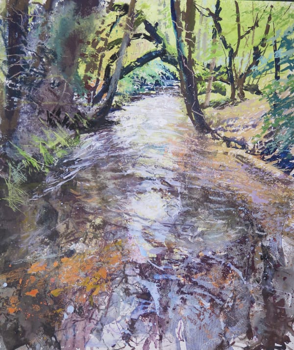 Maureen Davies, AUTUMN SUN, DOCKENS WATER