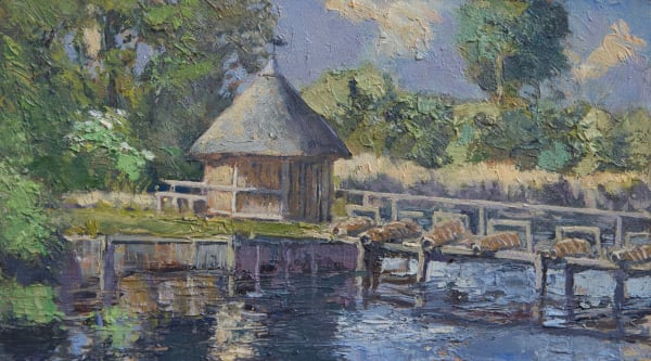 Timothy Scott Bolton, RIVER TEST, LONGSTOCK EEL TRAP
