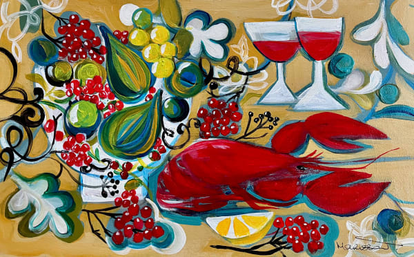 Marissa Weatherhead, LOBSTER AND BERRIES