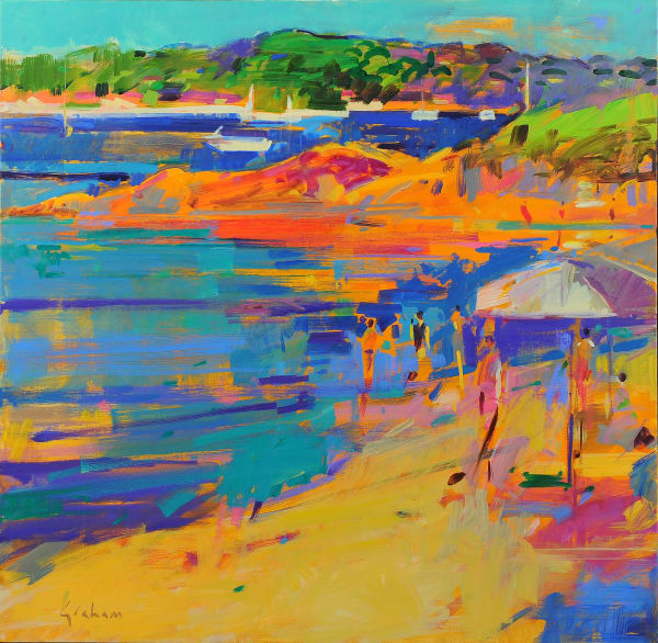 Peter Graham, BATHERS, SAINT-TROPEZ