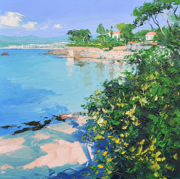 Colin Carruthers, PLAGE DES ONDES, CAP D'ANTIBES