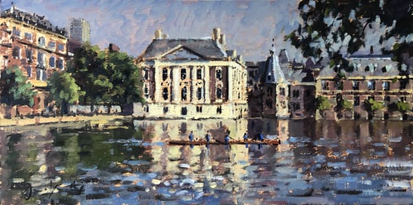 Bruce Yardley, COXED FOUR, HOFVIJFER, THE HAGUE