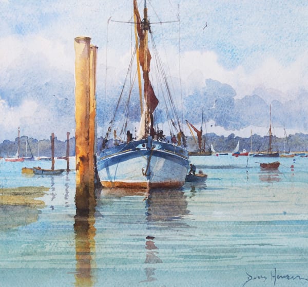 David Howell, MOORED AT PIN MILL