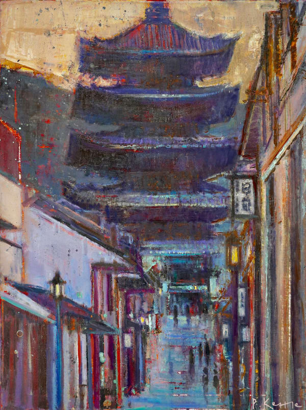 Peter Kettle, KYOTO - OLD TOWN HOKAN-JI TEMPLE (YASAKA PAGODA
