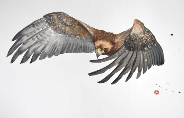 Karl Martens, GOLDEN EAGLE IN FLIGHT