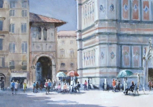 Dennis Page, THE GREEN UMBRELLA, FLORENCE