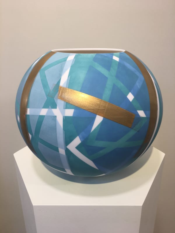 Tony Laverick, ABSTRACT BOWL, WHITE PORCELAIN