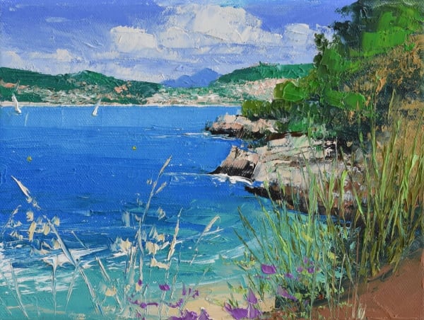 Colin Carruthers, WILD FLOWERS, CAP FERRAT