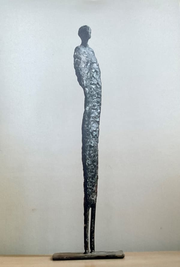 Wren Hughes STANDING FIGURE Bronze 11 x 3 x 2 1/2 in 27.9 x 7.6 x 6.3 cm 13/15