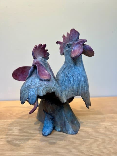 Michael Storey DAWN CHORUS Bronze, unique piece