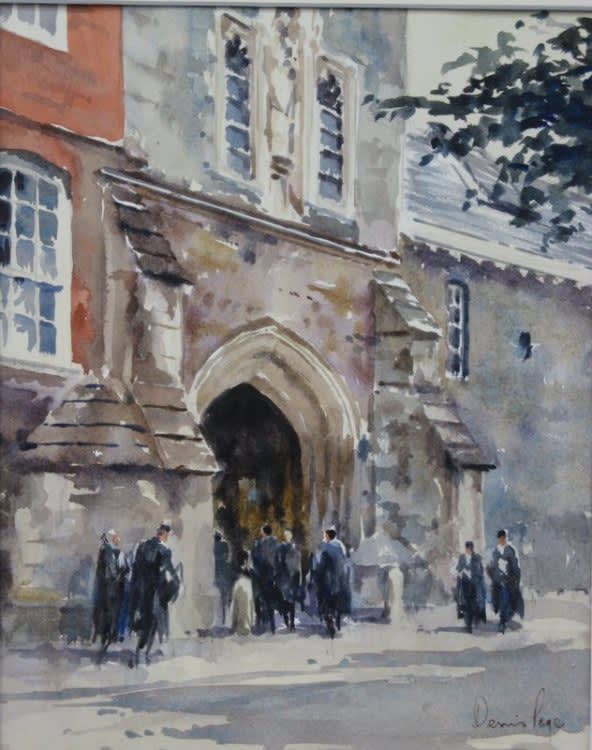 Dennis Page, WINCHESTER COLLEGE