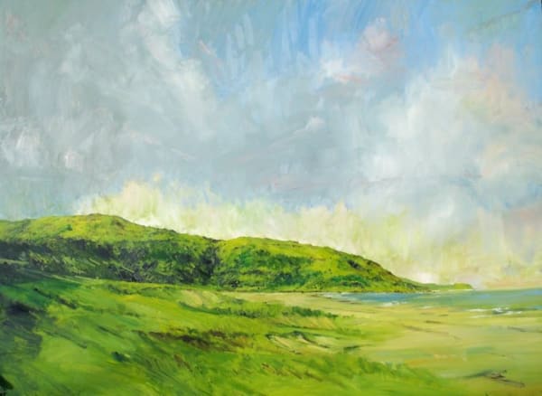 Emerson Mayes, A DESERTED BEACH, DAWN, CALGARY BAY, MULL