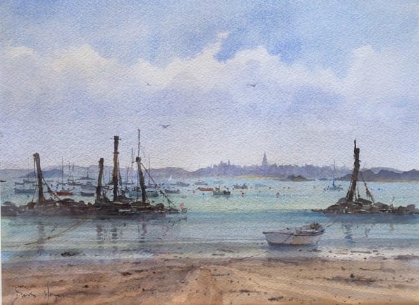 David Howell, LOW TIDE, ST MALO