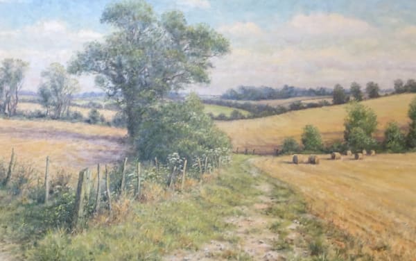 Mervyn Goode, HARVEST GOLD ON THE CHALKY DOWNS