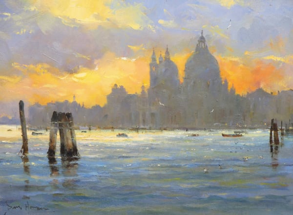 David Howell, EVENING SKY - SANTA MARIA DELLA SALUTE, VENICE