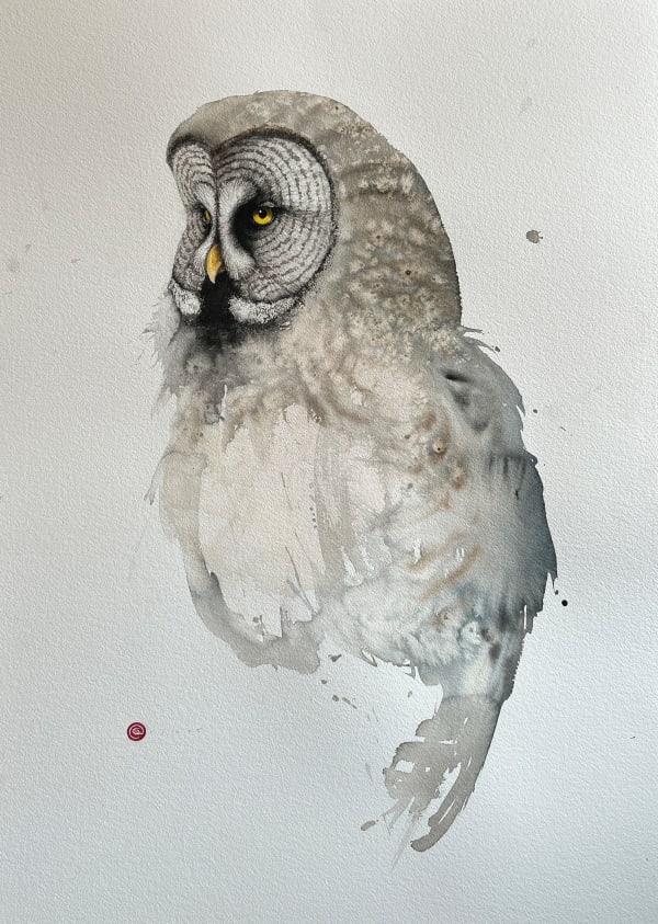 Karl Martens, GREAT GREY OWL