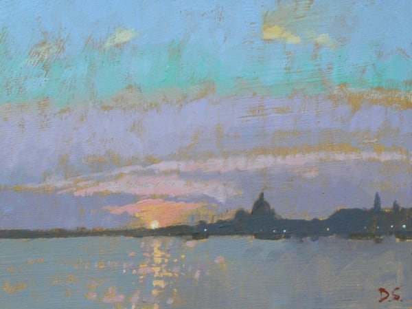 David Sawyer, SUNSET OVER VENICE