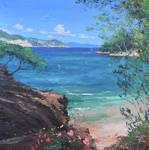 Colin Carruthers, WILD FLOWERS, SECLUDED COVE