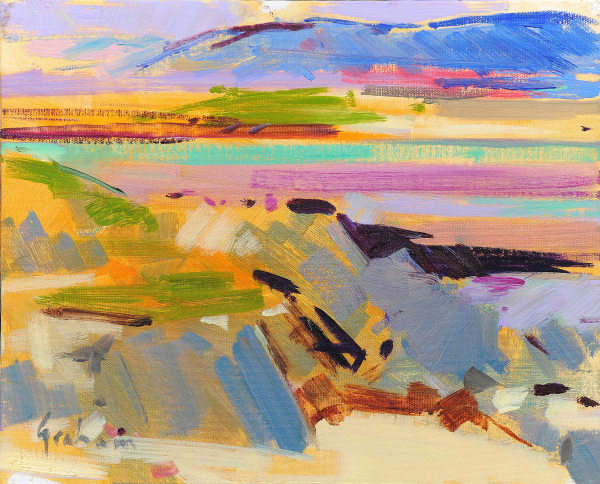 Peter Graham, IONA LOOKING TO MULL