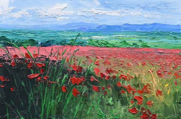 Colin Carruthers, FIELD OF POPPIES