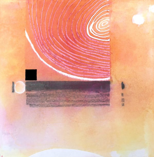 Edward Hutchison FROM OAK VEINS 4 Watercolour on paper 45 x 45 cm 17 3/4 x 17 3/4 in