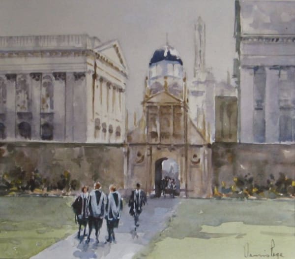 Dennis Page, GATE OF HONOUR, GONVILLE AND CAIUS COLLEGE, CAMBRIDGE