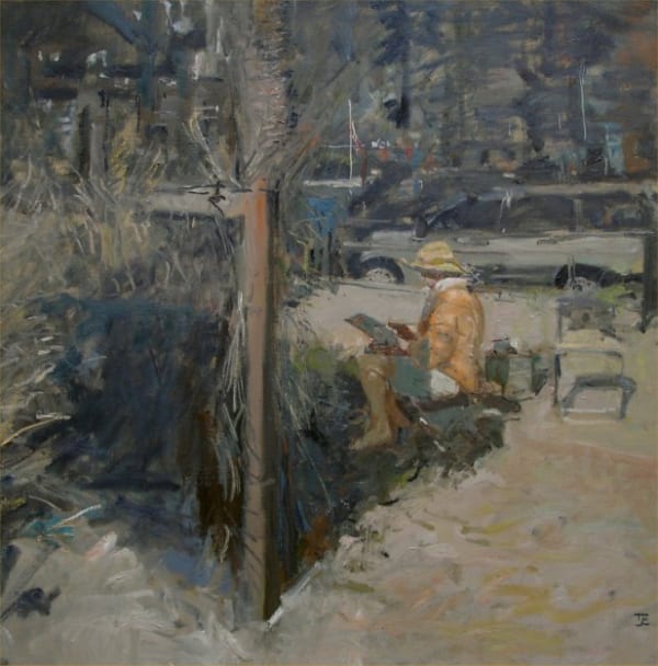 Tom Coates, MARY PAINTING IN THE SHADE, GIGLIO