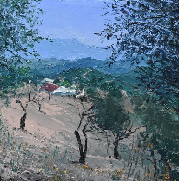 Colin Carruthers, ALMOND TREES, ANDALUSIA
