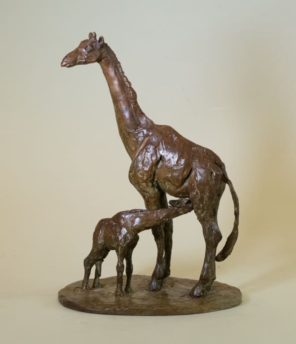 Sam Sopwith FIRST DAY OF LIFE Bronze 11 x 7 1/2 x 5 1/2 in 28 x 19 x 14 cm