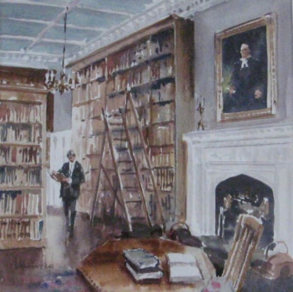 Dennis Page, FELLOWS' LIBRARY, WINCHESTER COLLEGE