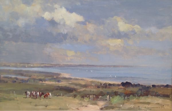 James Longueville, CLOUD OVER STUDLAND BAY, ISLE OF PURBECK