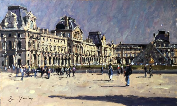 Bruce Yardley, LOUVRE, AUTUMN SUN