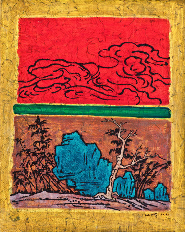 From Jieziyuan Painting Collection to Mark Rothko No.6《罗斯科上的芥子园系之六》