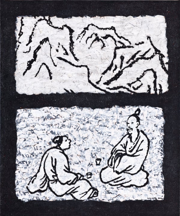 From Jieziyuan Painting Collection to Mark Rothko No.10《罗斯科上的芥子园系之十》