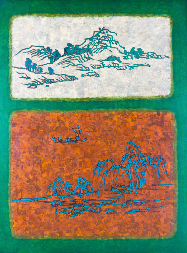 Tribute to Mark Rothko IV《致敬罗斯科之四》