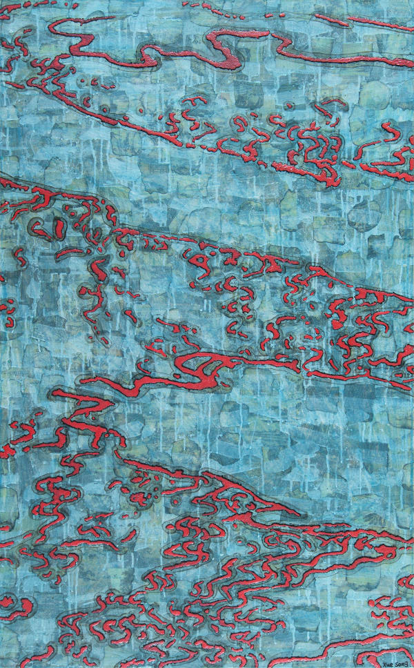 The Dao from Nature Series -Flowing Clouds and Drifting Water No.1《法自然系列—行云流水No.1 》