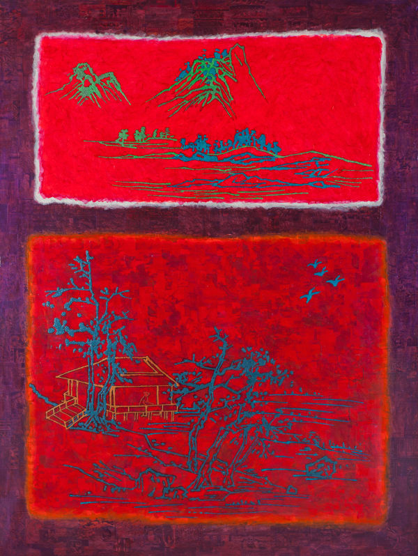 Tribute to Mark Rothko V《致敬罗斯科之五》
