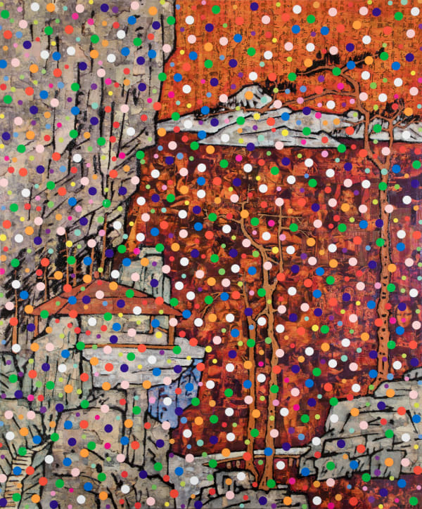 Pointillist Landscape No.2《点彩山水No.2》