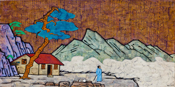 "The Leisurely White Clouds Come and Go Often" - Poetry by Feng Zikai《白云无事常来往-丰子恺诗意》