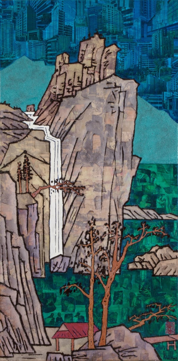 Listening to the Spring by a Mountain Stream《春水清泉图》