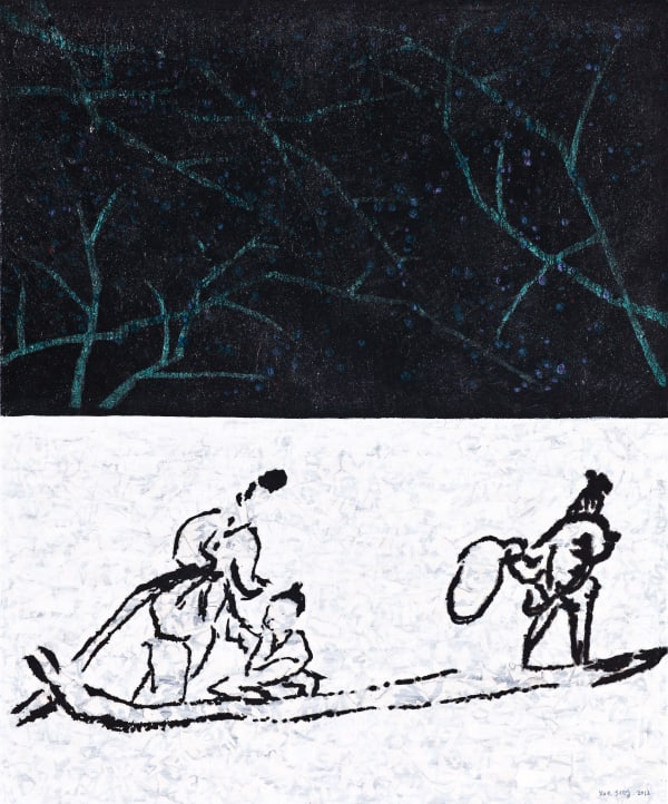 From Jieziyuan Painting Collection to Mark Rothko No.9《罗斯科上的芥子园系之九》